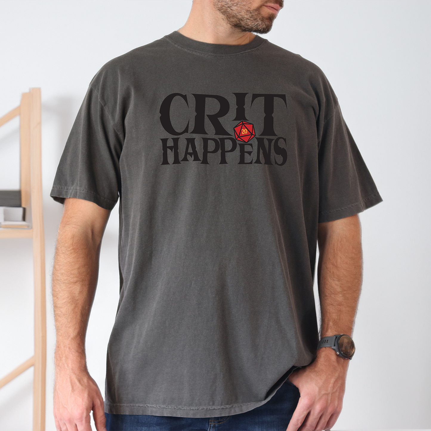 Crit Happens T-Shirt - Comfort Colors