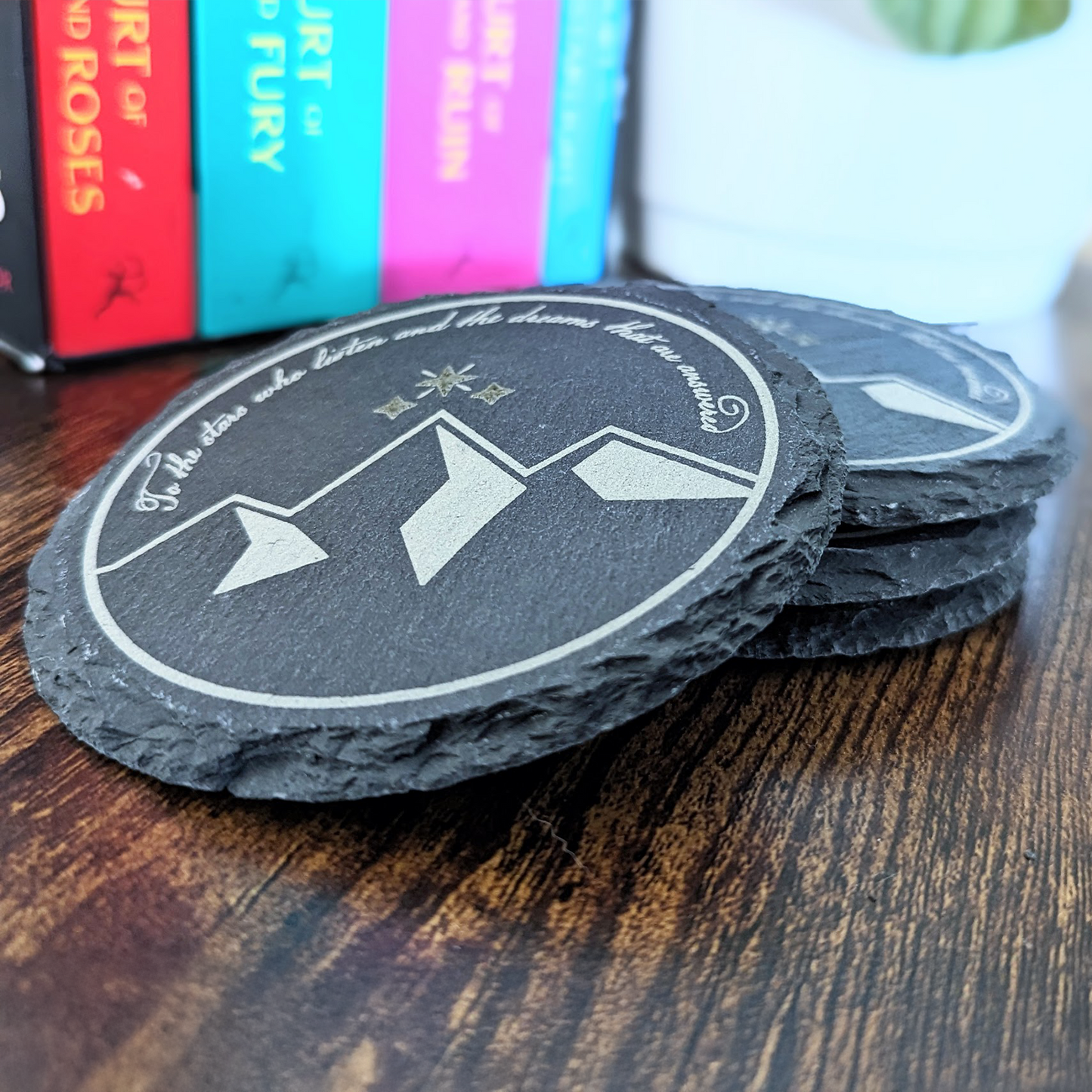 ACOTAR Themed Stone Coasters