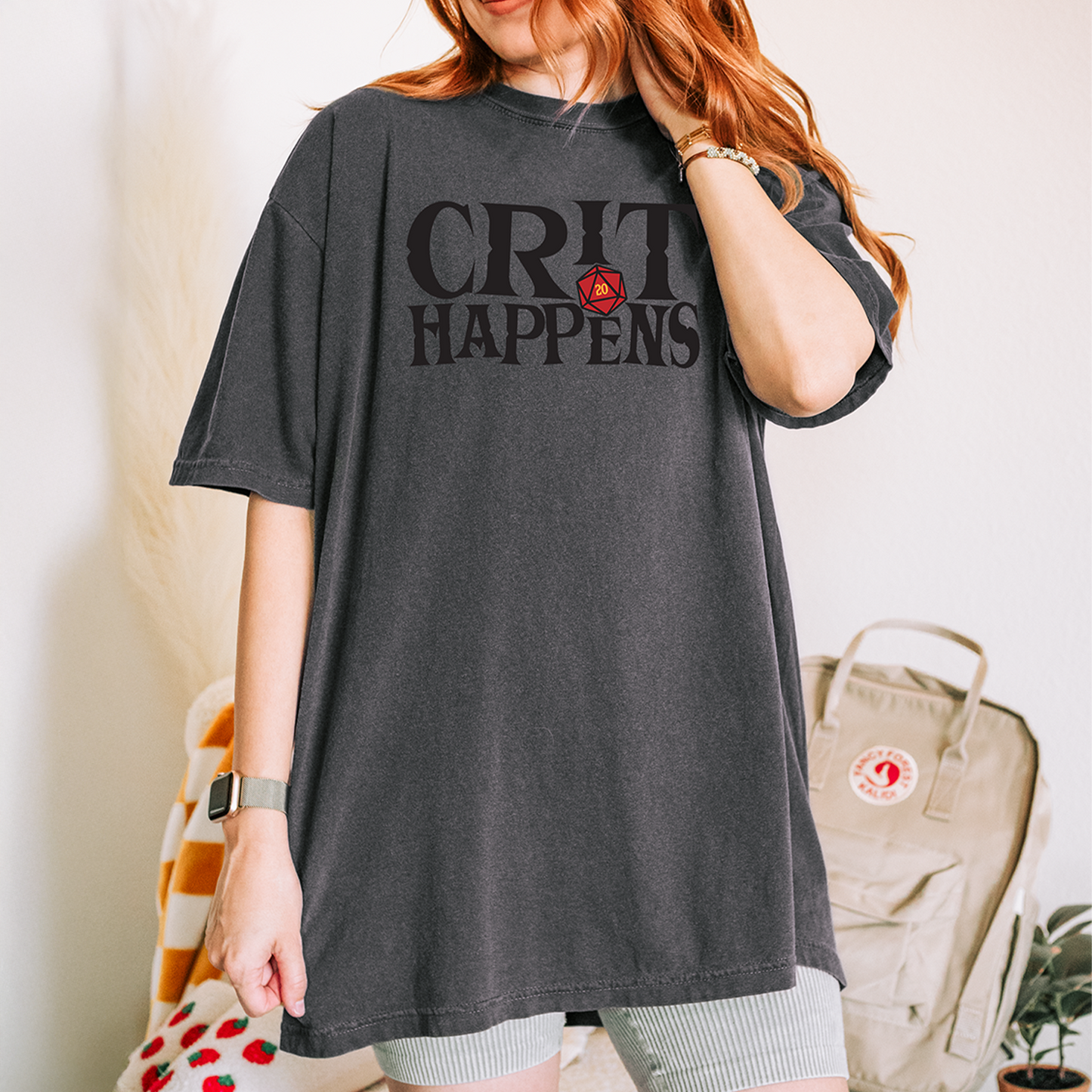 Crit Happens T-Shirt - Comfort Colors