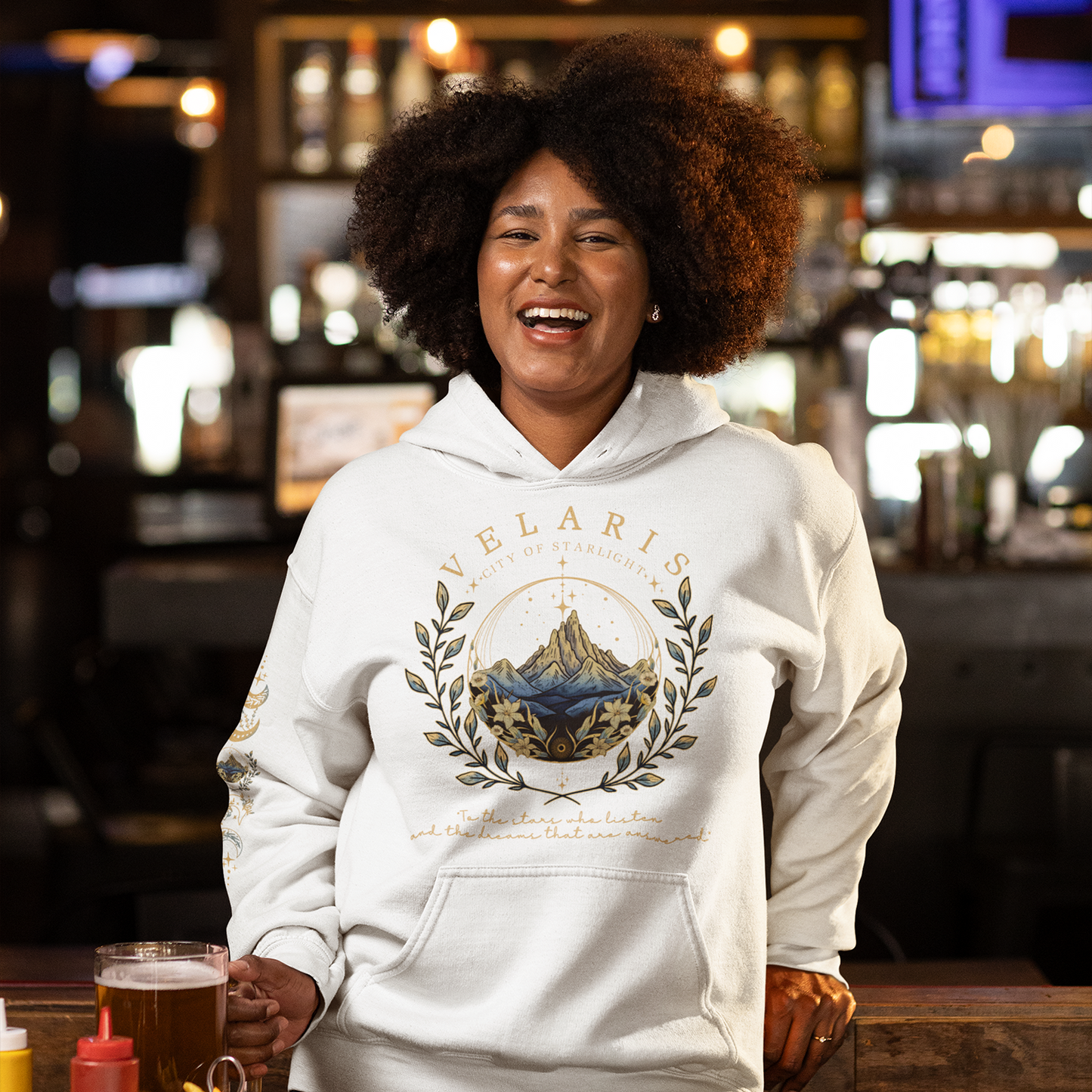 ACOTAR Velaris City of Starlight Hoodie