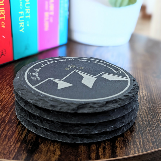 ACOTAR Themed Stone Coasters