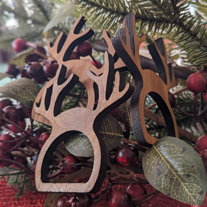 Walnut Antler Napkin Ring