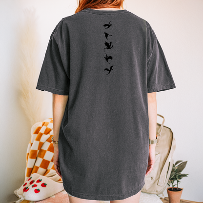 Violent Little Thing T-Shirt - Comfort Colors T-Shirt (Black on Pepper)